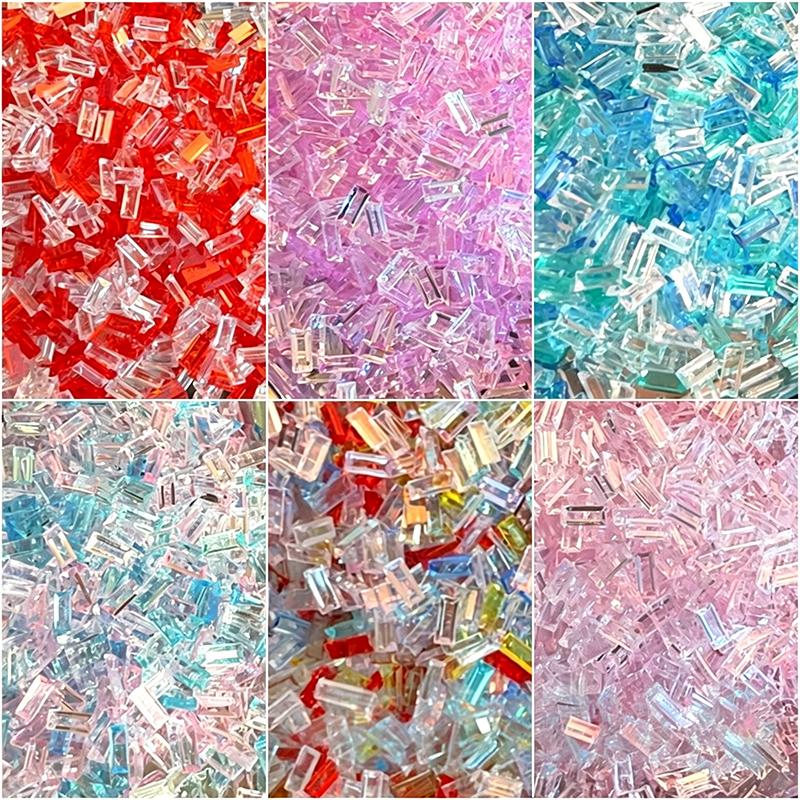 Art Craft Bar - 100g 3x7mm Buz Barı Şeklinde Akrilik
