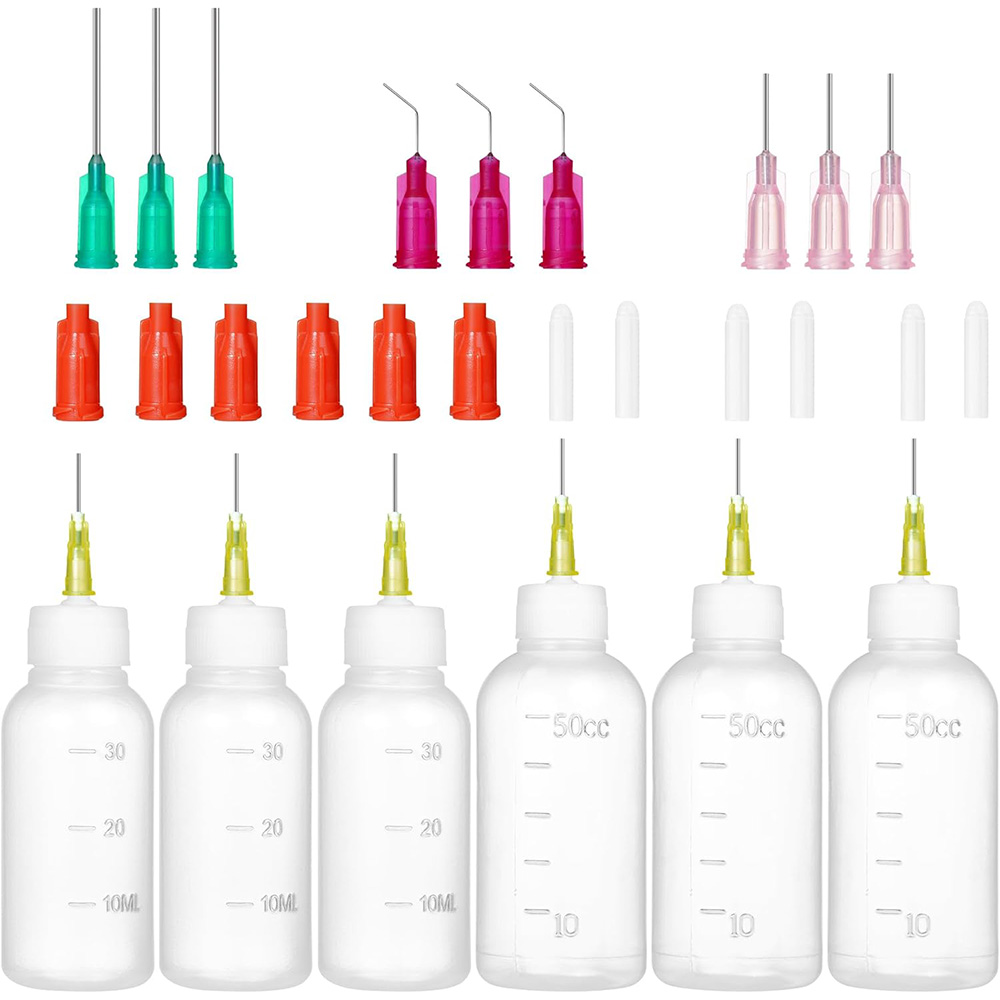 Art Craft Kit - Hassas İğne Uçlu Sıkma Şişe Seti,