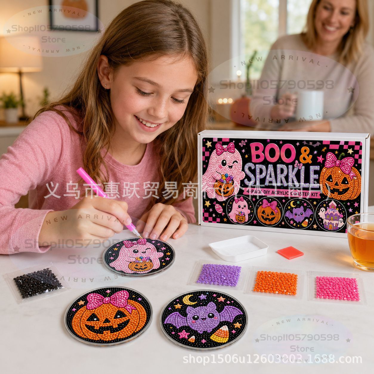 Cadılar Bayramı El İşi Gece Te - Art Craft Kit incelemesi ve fiyatı
