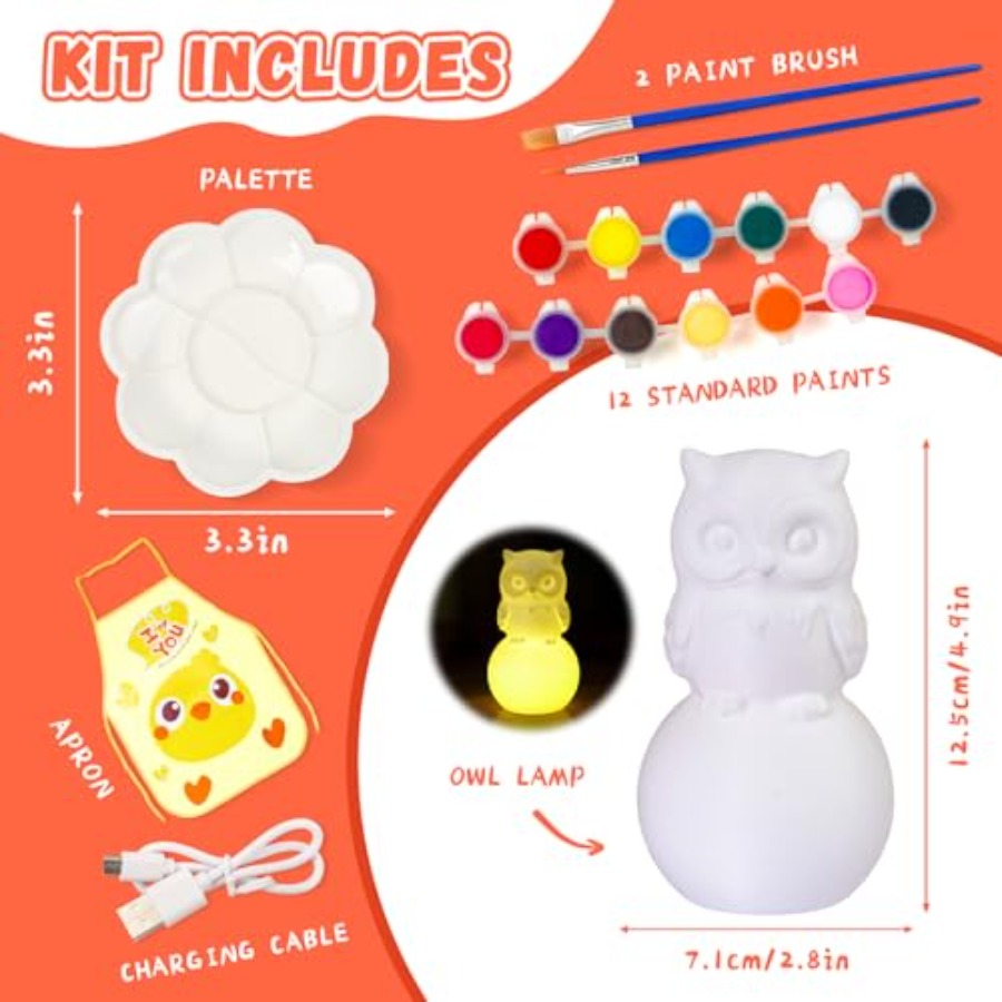 Kendi Lambanızı Boya Seti, 8-1 - Art Craft Kit incelemesi ve fiyatı