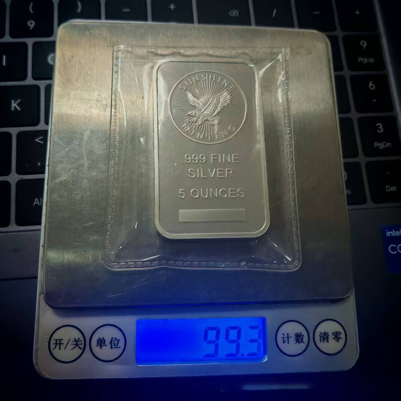 5 Oz Sunshine Minting Gümüş Ba - Art Craft Bar incelemesi ve fiyatı