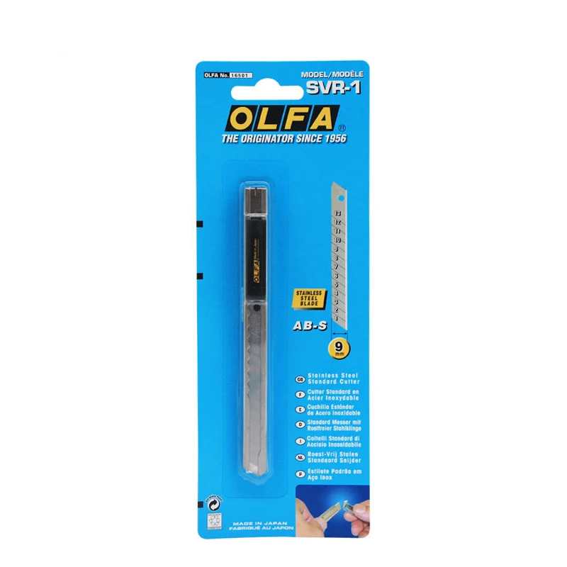 OLFA SVR-1 9mm standart kesici - Art Craft Cardboard incelemesi ve fiyatı